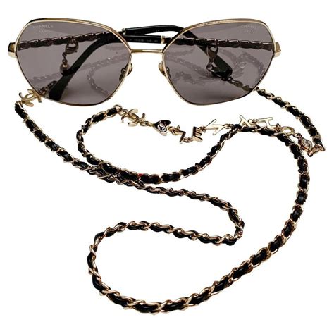 latest chanel sunglasses|chanel sunglasses with chain 2022.